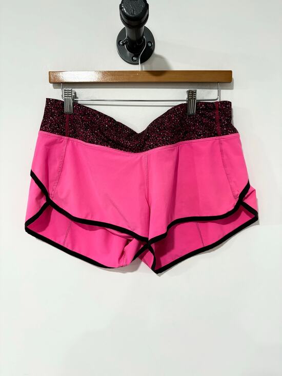 lululemon athletica Pants - Lululemon Athletic Running Shorts 2.5" Pink Size 8